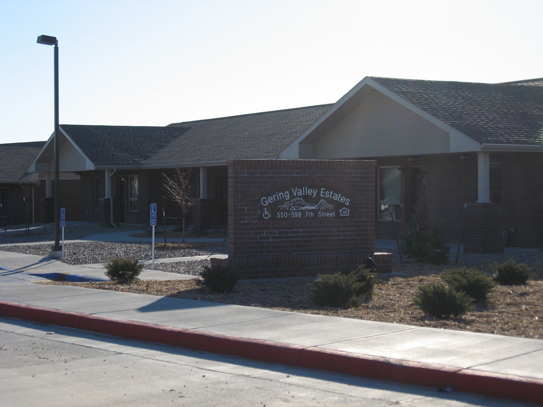 Gering Valley Estates signage