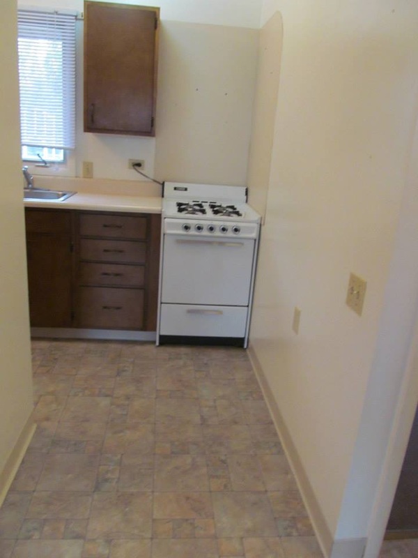 Gordon Housing Authority apartment kitchen